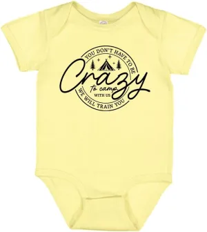 TATY Kids Crazy Camping Baby Infant Bodysuit