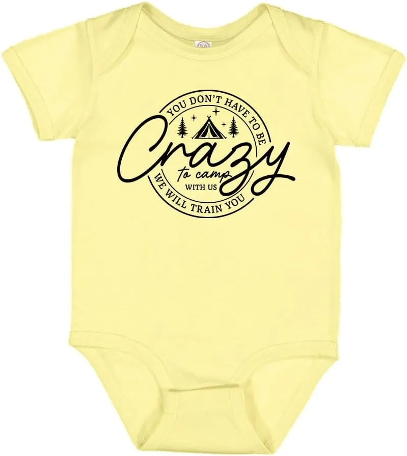 TATY Kids Crazy Camping Baby Infant Bodysuit