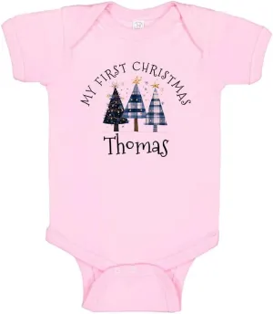 TATY Kids First Christmas Thomas Baby Infant Bodysuit