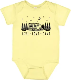 TATY Kids Live Love Camp Baby Infant Bodysuit