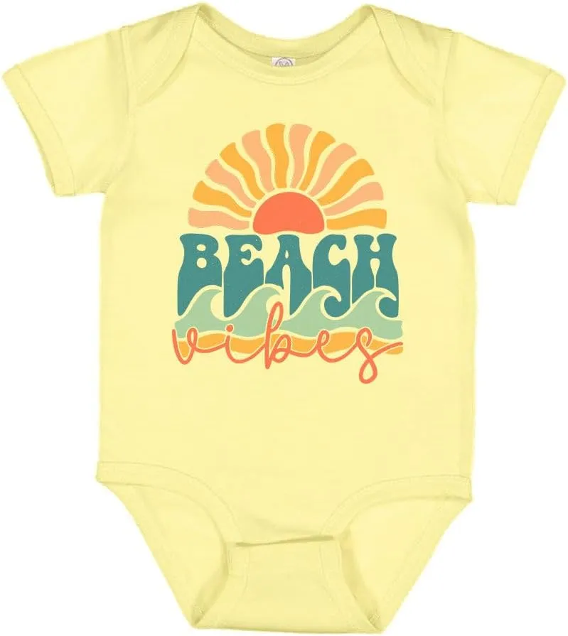 TATY Kids Retro Beach Vibes Baby Infant Bodysuit