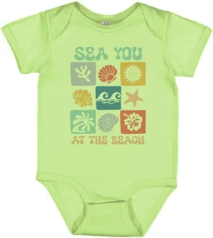 TATY Kids Sea You at The Beach Baby Infant Bodysuit
