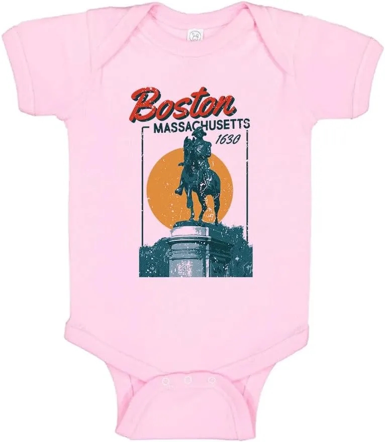 TATY Kids Vacation Boston Massachusetts Baby Infant Bodysuit