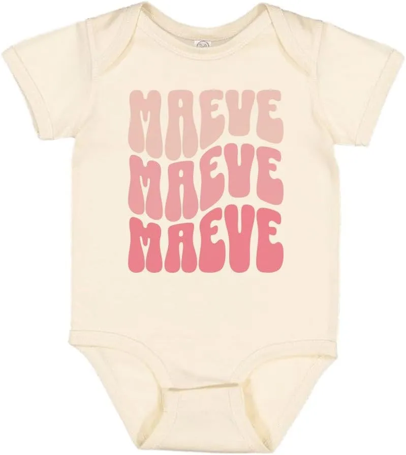 TATY Kids Wavy Maeve Baby Infant Bodysuit
