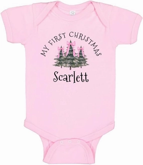 TATY Kids First Christmas Scarlett Baby Infant Bodysuit