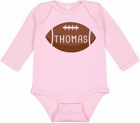 TATY Kids Football Thomas Long Sleeve Baby Infant Bodysuit