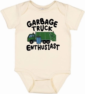 TATY Kids Garbage Truck Enthusiast Baby Infant Bodysuit