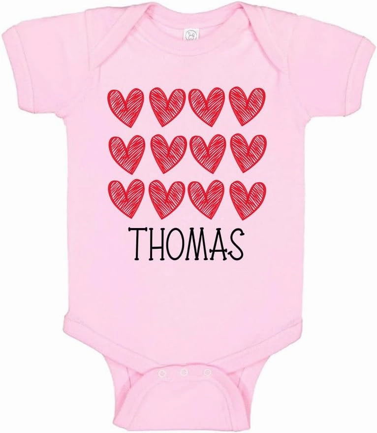 TATY Kids Hearts Thomas Baby Infant Bodysuit