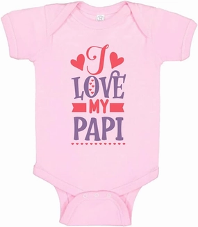 TATY Kids I Love My Papi Baby Infant Bodysuit