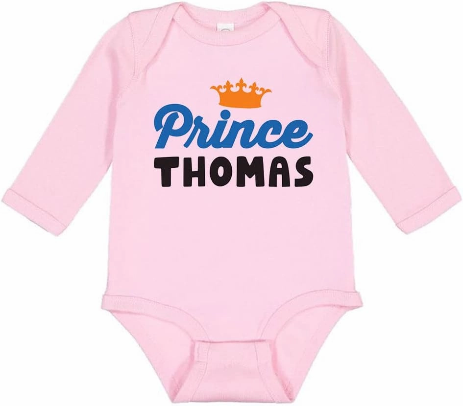 TATY Kids Prince Thomas Long Sleeve Baby Infant Bodysuit