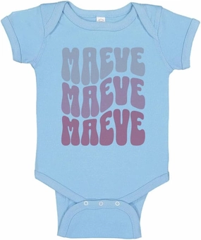 TATY Kids Wavy Maeve Baby Infant Bodysuit