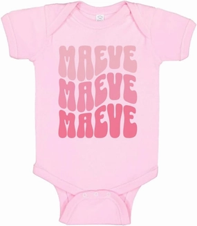 TATY Kids Wavy Maeve Baby Infant Bodysuit
