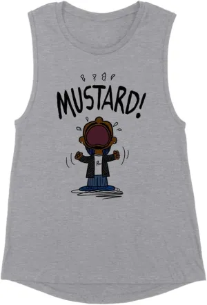 TeesAndTankYou Mustard Kendrick Women's Muscle Tank