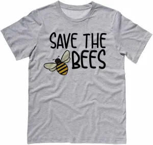 TeesAndTankYou Save The Bees Beekeeping Graphic Shirt Unisex