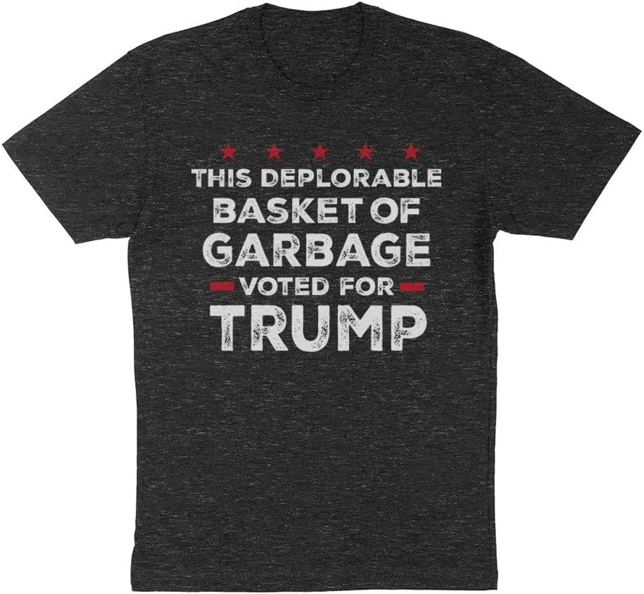 TeesAndTankYou This Deplorable Basket of Garbage Voted for Trump Shirt Unisex