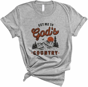 TeesAndTankYou Get Me to God's Country Shirt Unisex