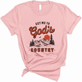 TeesAndTankYou Get Me to God's Country Shirt Unisex