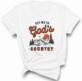 TeesAndTankYou Get Me to God's Country Shirt Unisex