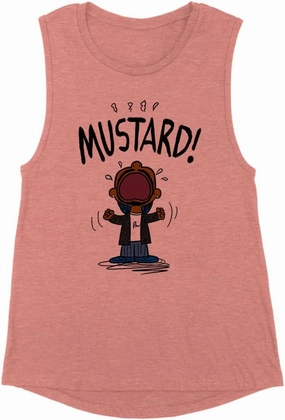 TeesAndTankYou Mustard Kendrick Women's Muscle Tank