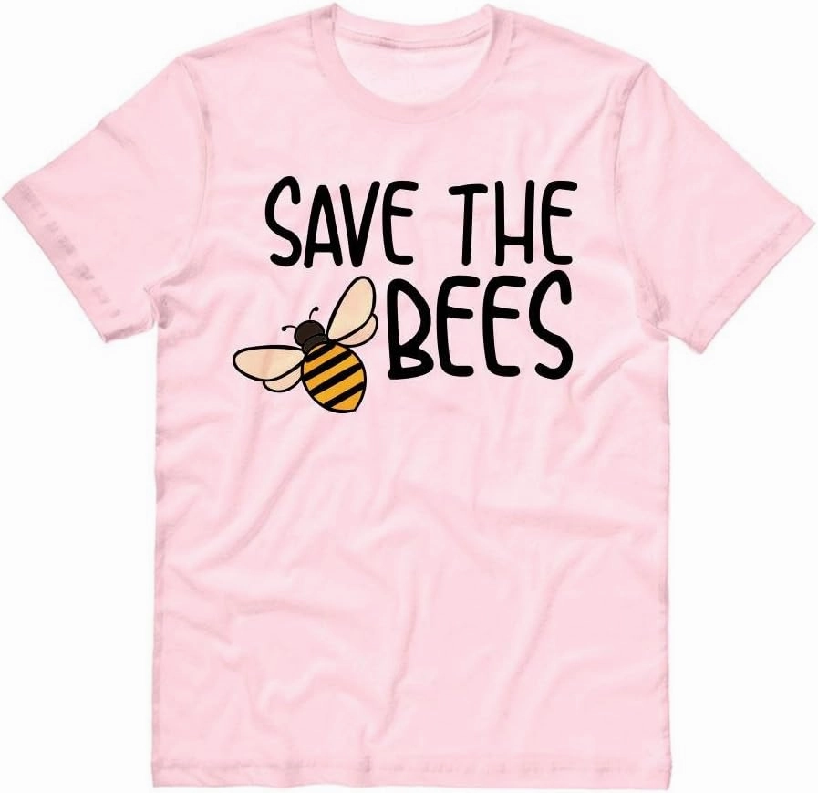 TeesAndTankYou Save The Bees Beekeeping Graphic Shirt Unisex