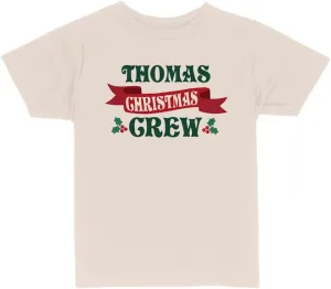 Thomas Christmas Crew Toddler Kids T-Shirt