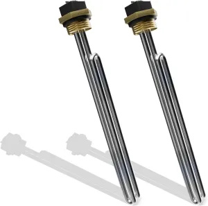 Titanium HE 90240 Water Heater Heating Element Compatible with EcoSmart ECO 18 27 36 9KW 240V Tankless Water Heater Element Parts Replaces He 80240 R004709024S SGB-2903 HA-P004 Screw-In