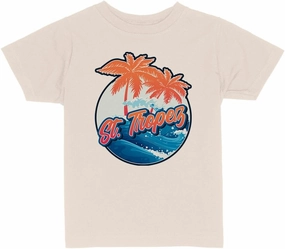 Tropical St. Tropez Toddler Kids T-Shirt