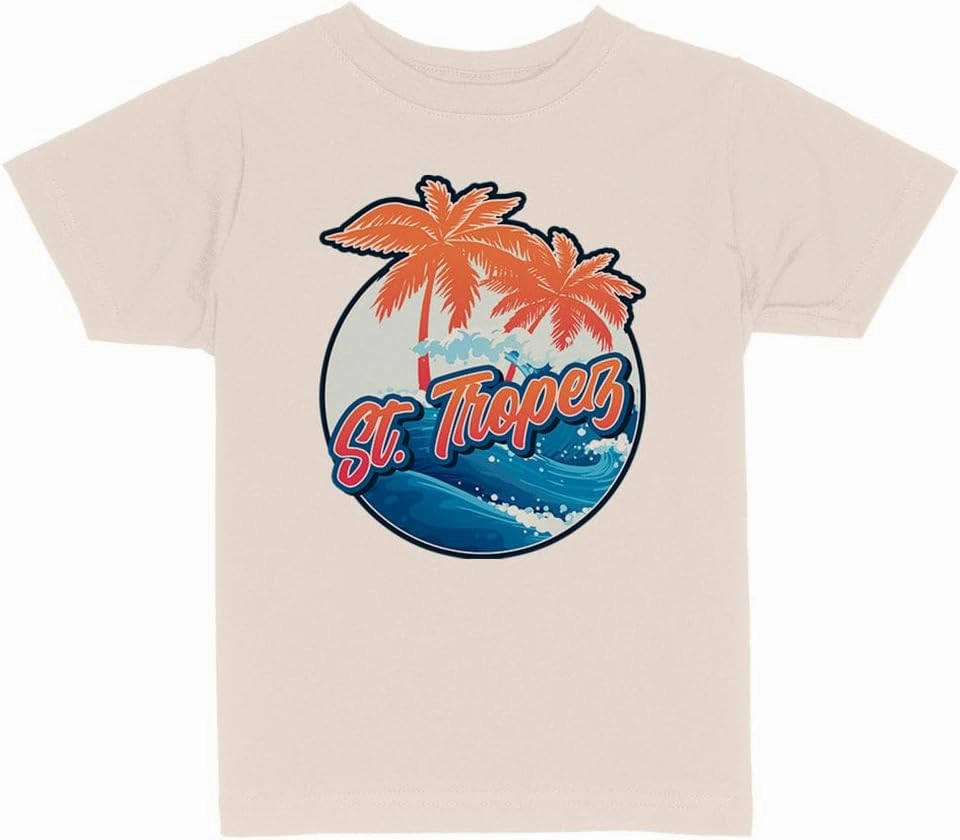 Tropical St. Tropez Toddler Kids T-Shirt