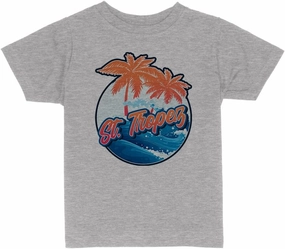 Tropical St. Tropez Toddler Kids T-Shirt