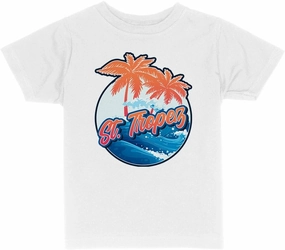 Tropical St. Tropez Toddler Kids T-Shirt