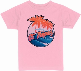 Tropical St. Tropez Toddler Kids T-Shirt
