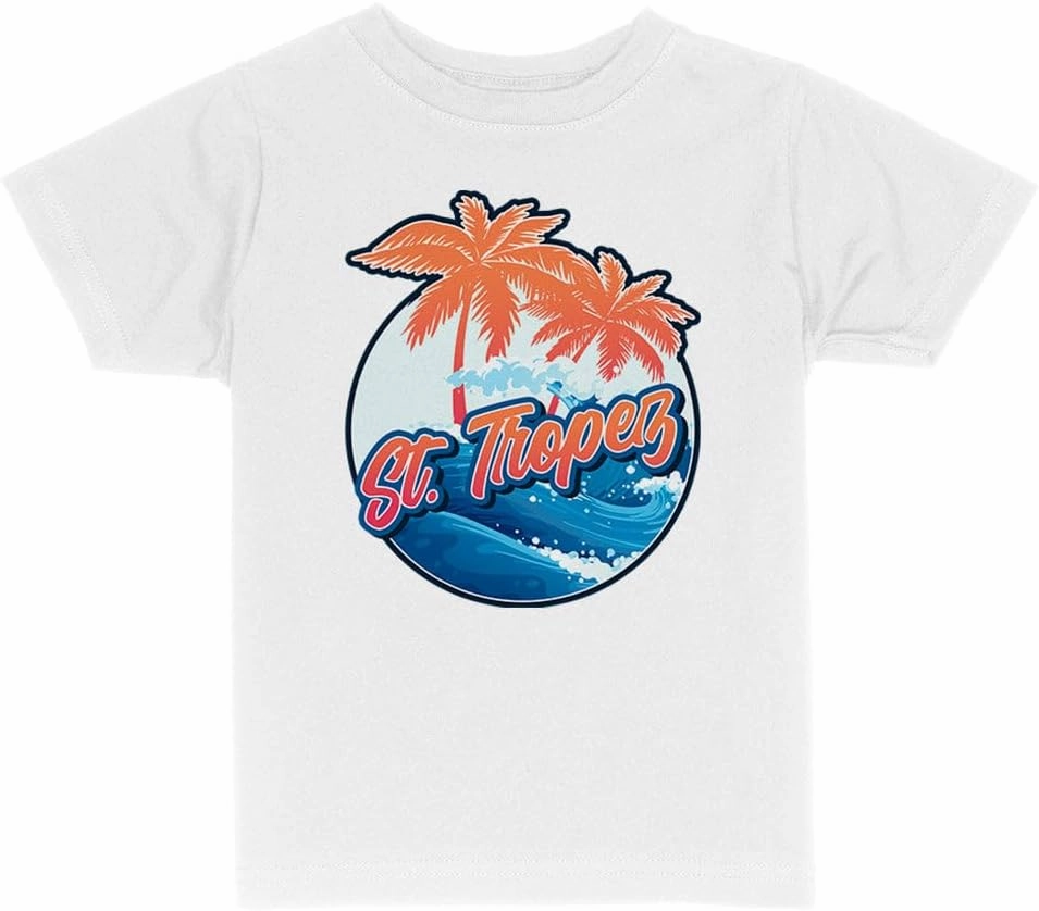 Tropical St. Tropez Toddler Kids T-Shirt