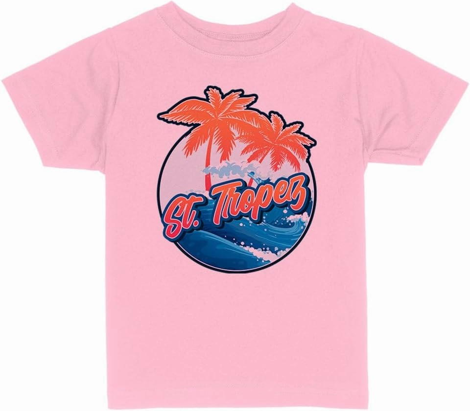 Tropical St. Tropez Toddler Kids T-Shirt