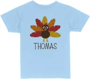 Turkey Thomas Toddler Kids T-Shirt