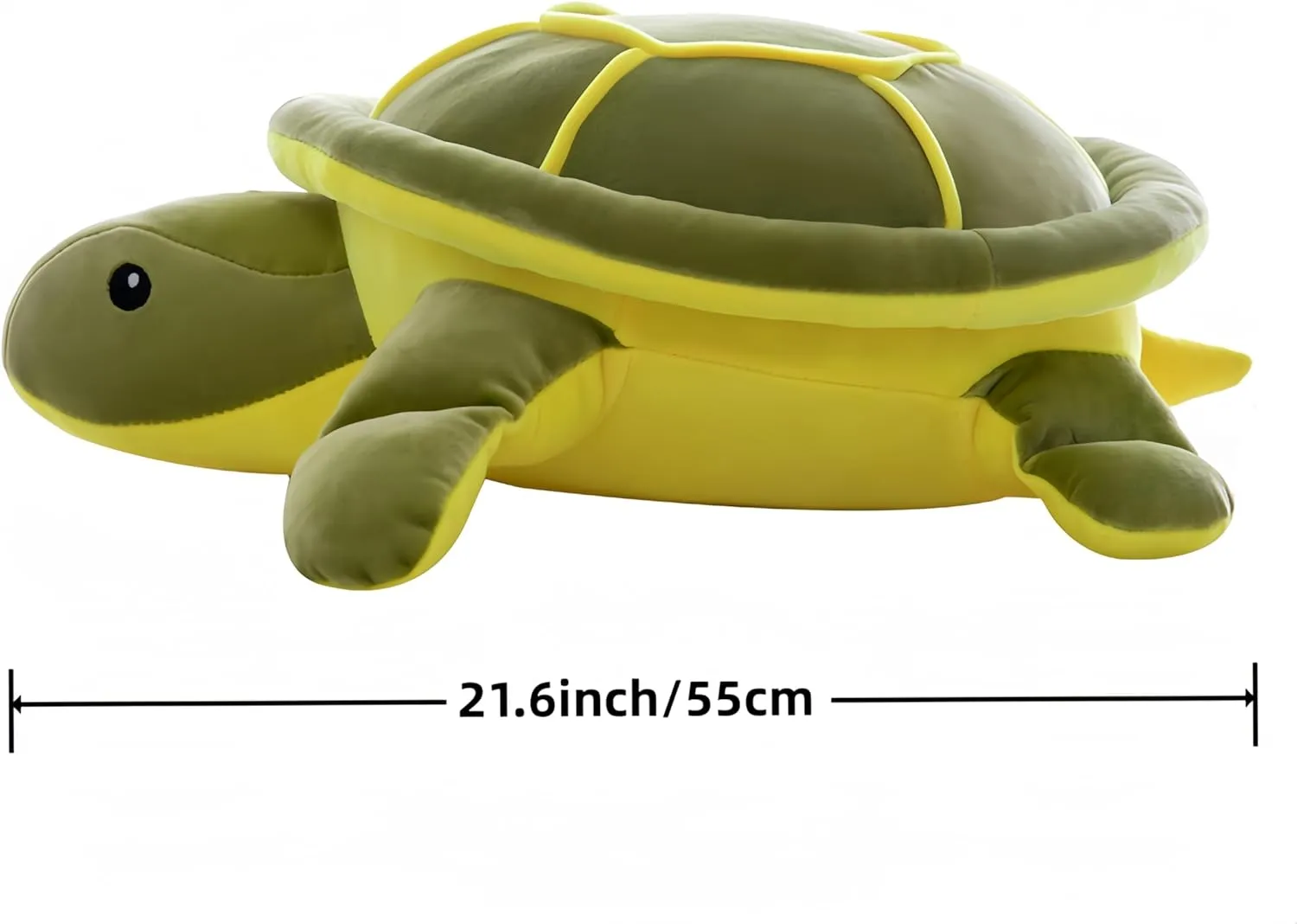 Turtle Animal Plush Toys, Plush Pillows Toys Doll Gifts for Kids,Girls(21.6inch/55cm)