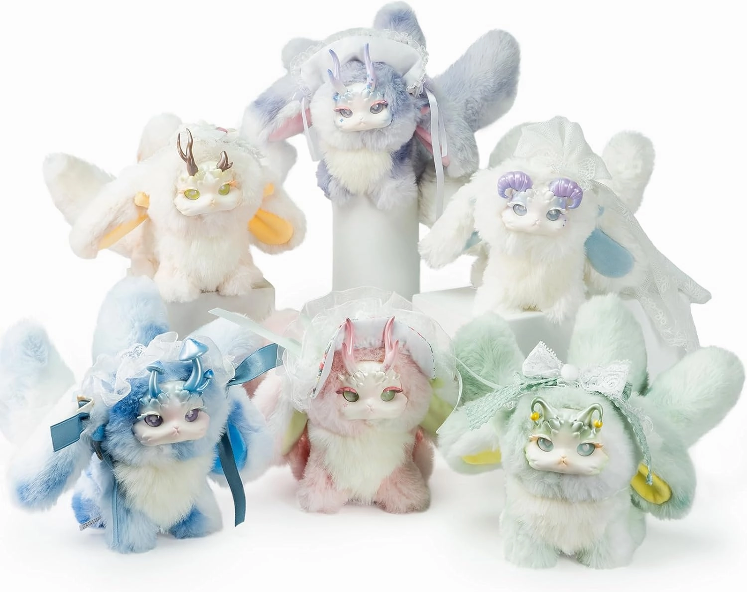 Tutulong Fantasy Forest Tea Party Series Plush Blind Box 1PC (1 of 7 Possible Styles) Cute Figures Collectible Toys Birthday Gifts