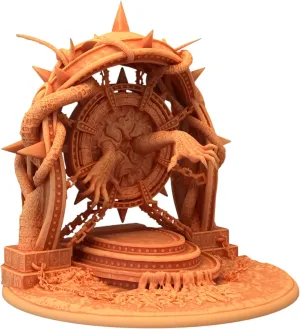 Unpainted DND Hells Gate v3 Miniature Figurine, Tabletop Gaming Collectible, Fantasy World, Ideal Gift for Dungeon Masters and Collectors - Designed by Epic Miniatures