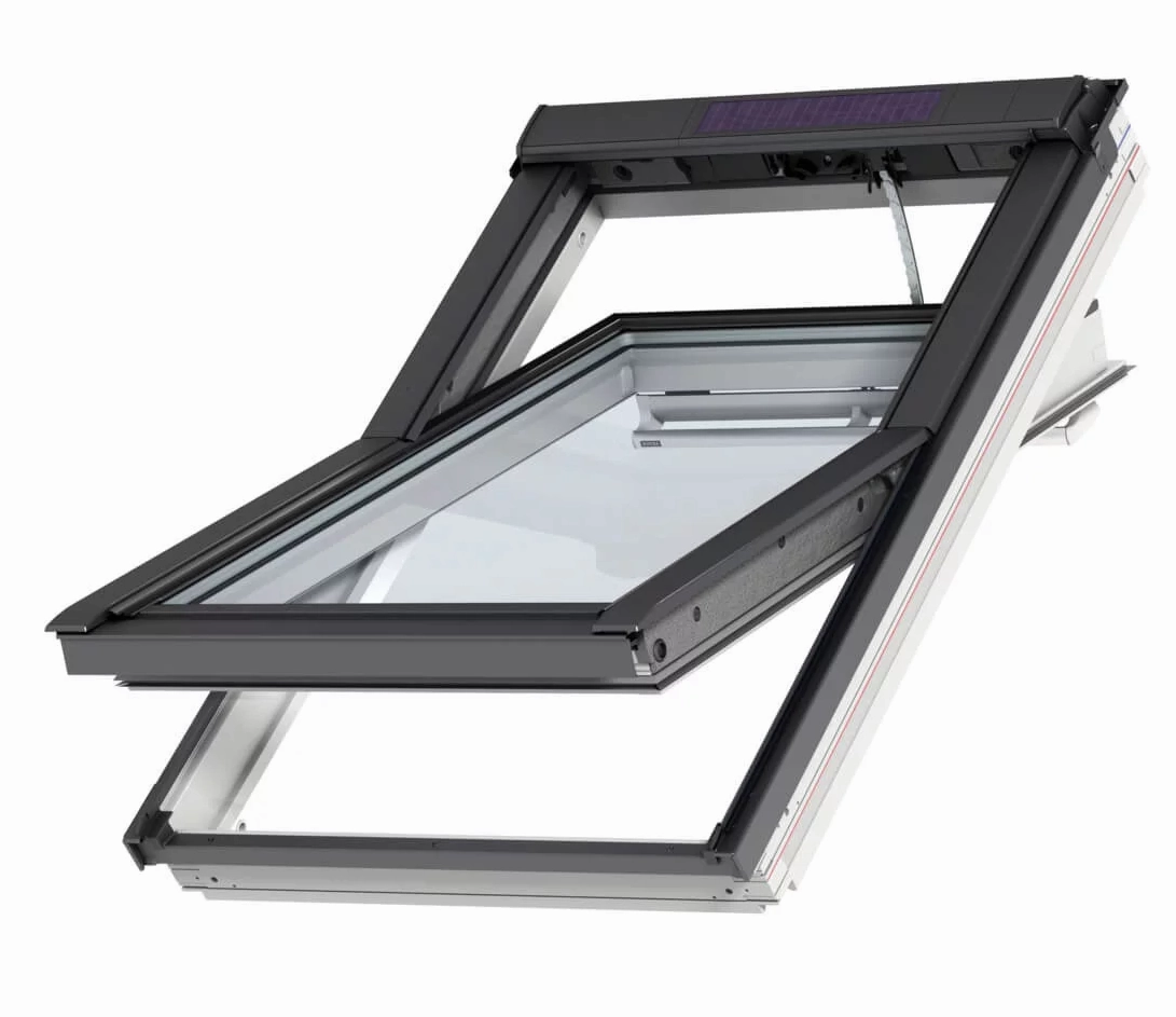 VELUX GGU MK04 006830 Triple Glazed Maintenance Free Polyurethane INTEGRA® SOLAR Window (78 x 98 cm)