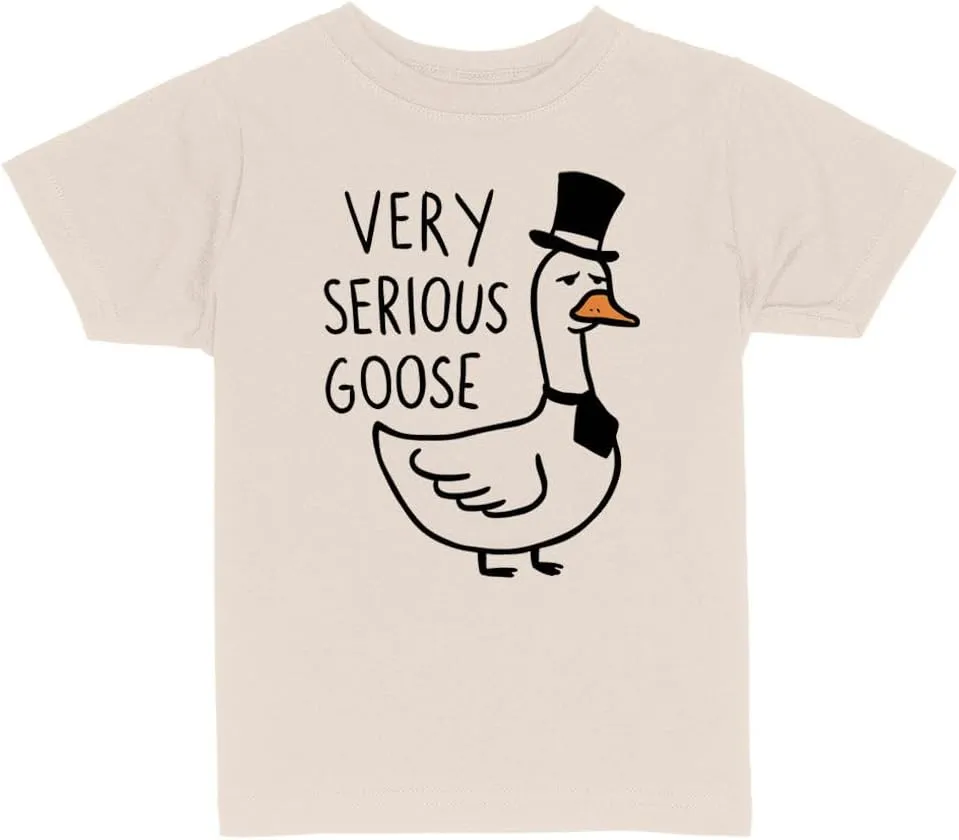 Very Serious Goose Toddler Kids T-Shirt