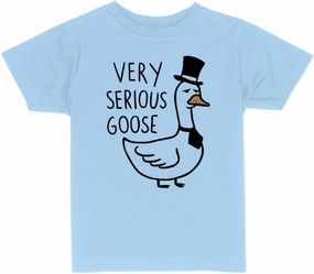 Very Serious Goose Toddler Kids T-Shirt