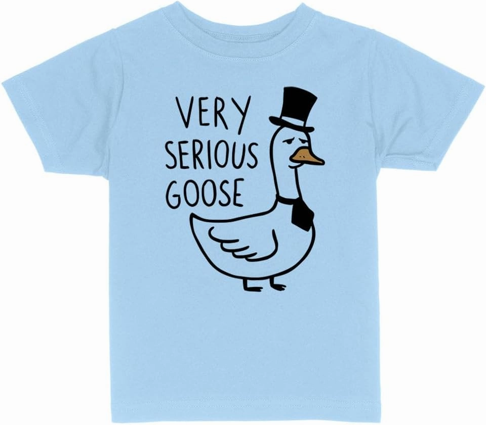 Very Serious Goose Toddler Kids T-Shirt