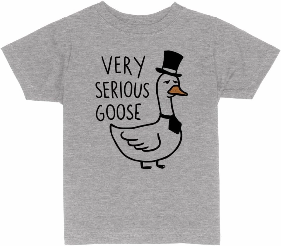 Very Serious Goose Toddler Kids T-Shirt