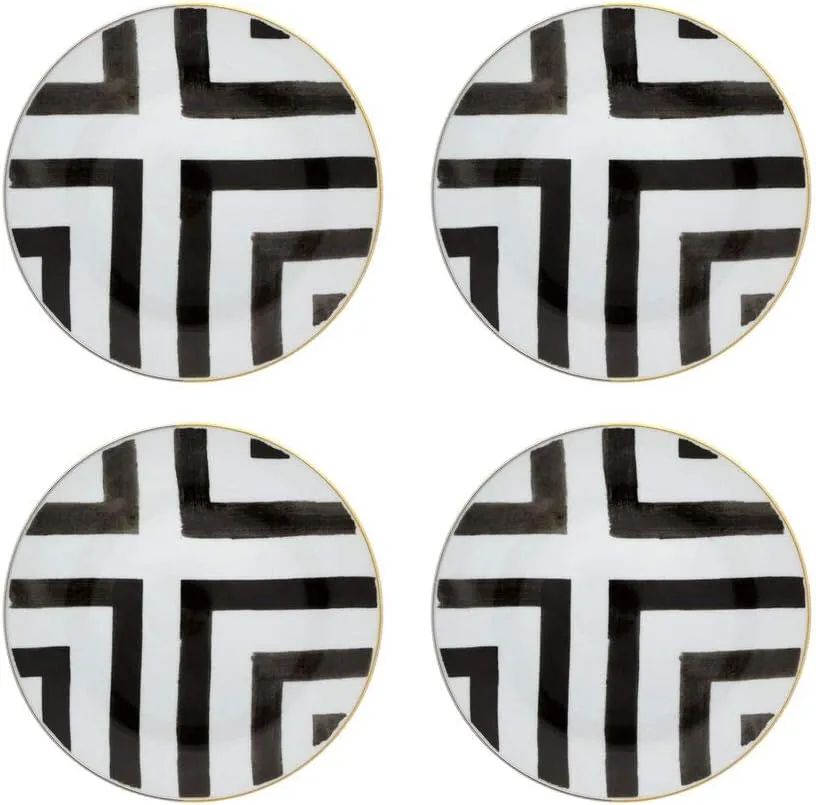 Vista Alegre Christian Lacroix - Sol Y Sombra Dessert Plate | Set of 4