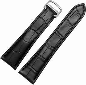 Watch Strap For Cartier Tank Genuine Leather Watch Band Men's Claire Leather Belt London Solo Mechanical Watch Accessories 25mm