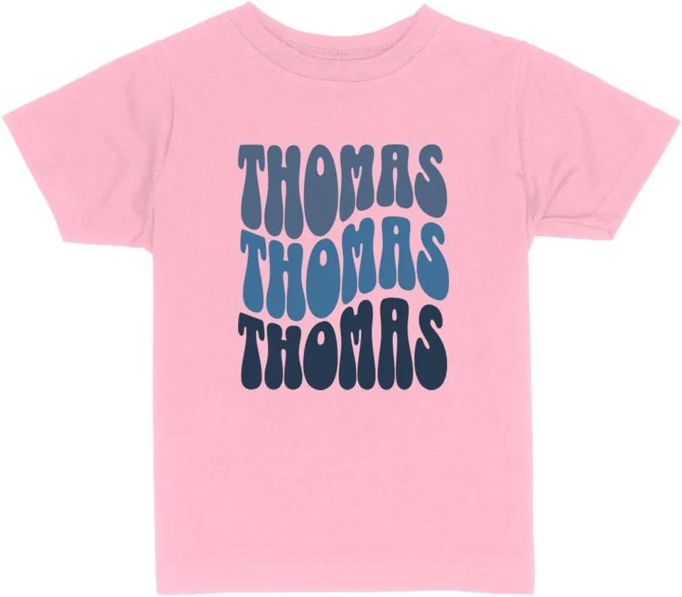Wavy Thomas Toddler Kids T-Shirt