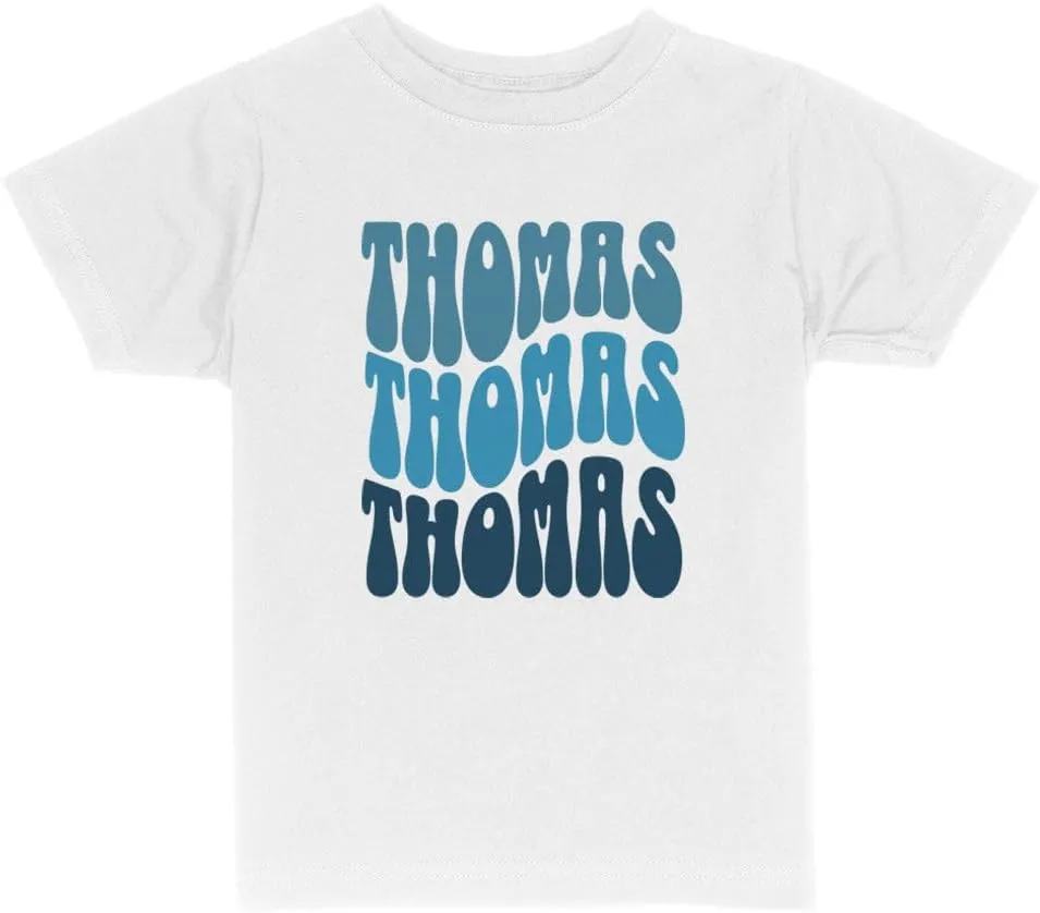 Wavy Thomas Toddler Kids T-Shirt