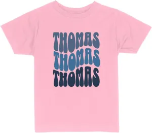Wavy Thomas Toddler Kids T-Shirt