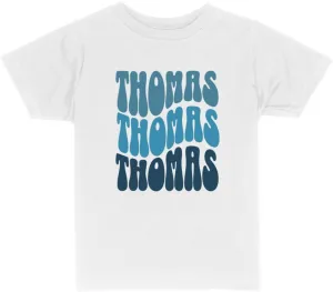 Wavy Thomas Toddler Kids T-Shirt