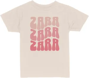 Wavy Zara Toddler Kids T-Shirt