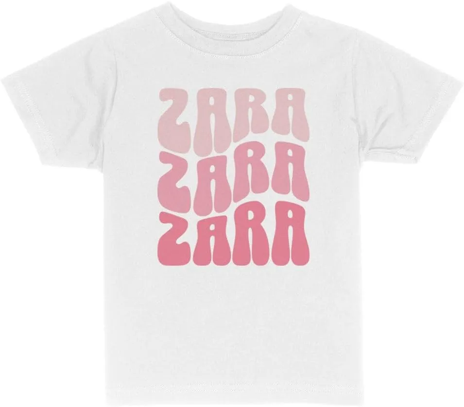 Wavy Zara Toddler Kids T-Shirt
